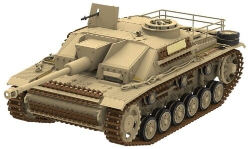 Збірна модель 1/35 САУ Stug.III Ausf.G Ранній випуск з повним інтер'єром Rye Field Model RM-5073 детальное изображение Бронетехника 1/35 Бронетехника