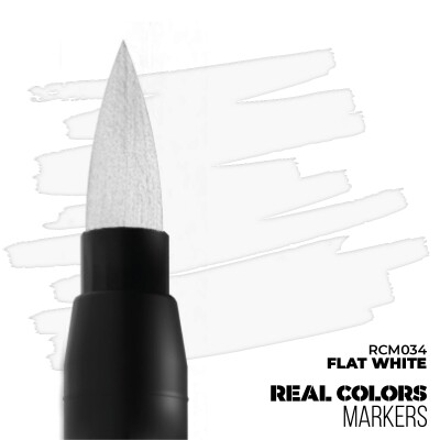 Маркер - Белый матовый RCM 034 детальное изображение Real Colors MARKERS Краски