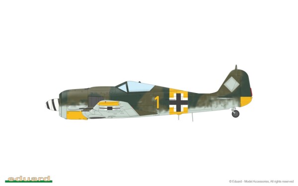 Збірна модель 1/48 Літак Fw 190A-7 Eduard 82138 детальное изображение Самолеты 1/48 Самолеты