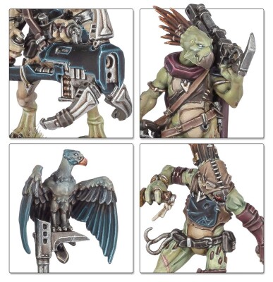 Ігровий набір Warhammer 40000 - T'AU EMPIRE: KROOT FARSTALKERS детальное изображение Империя Тау Армии Ксеносов