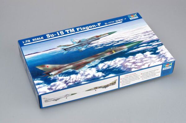 Збірна модель 1/72 Літак Su-15 TM Flagon-F Trumpeter 01623 детальное изображение Самолеты 1/72 Самолеты