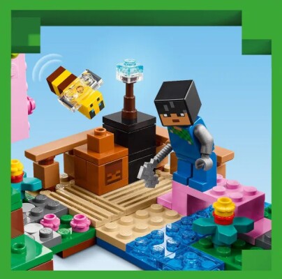 LEGO Minecraft  Blooming cherry orchard 21260 детальное изображение LEGO Minecraft Lego