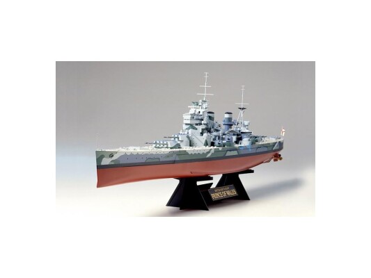 Scale model 1/350 British Battleship HMS Prince of Wales Tamiya 78011 детальное изображение Флот 1/350 Флот