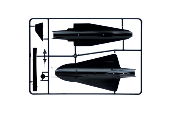 Збірна модель 1/72 Літак SR - 71 Black Bird with Drone Italeri 0145 детальное изображение Самолеты 1/72 Самолеты