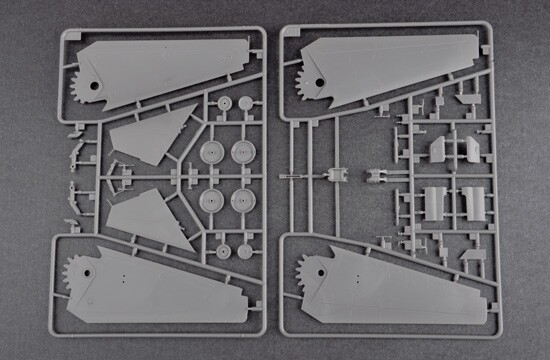 Сборная модель 1/48 Самолет МиГ-23МЛД Трумпетер 02856 детальное изображение Самолеты 1/48 Самолеты