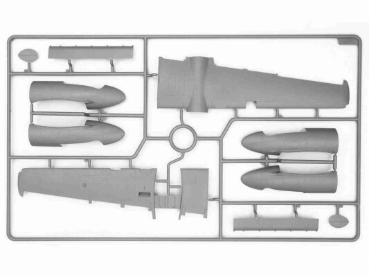 Scale model 1/48 Airplane B-26K Counter Invader, (Vietnam War) ICM 48279 детальное изображение Самолеты 1/48 Самолеты