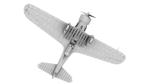 Сборная модель польского легкого бомбардировщика PZL.23B Karaś (раннее производство) детальное изображение Самолеты 1/72 Самолеты