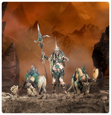 Игровой набор Warhammer AGE OF SIGMAR - SONS OF BEHEMAT - MA MAEGRAN CHOOSER OF THE MIGHTY детальное изображение Сыны Бехемата Разрушение