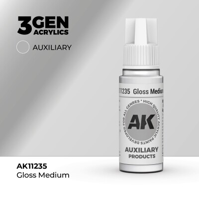 GLOSS MEDIUM – AUXILIARY детальное изображение Вспомогательные продукты Модельная химия