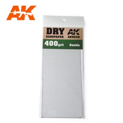 DRY SANDPAPER 400 / Наждачная бумага для сухого шлифования  детальное изображение Наждачная бумага Инструменты