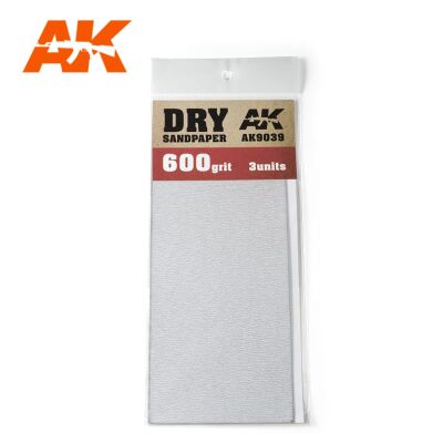 DRY SANDPAPER 600 / Наждачная бумага для сухого шлифования  детальное изображение Наждачная бумага Инструменты