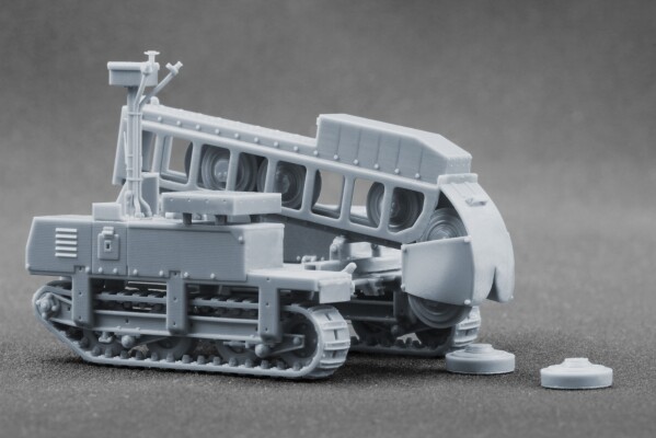 Сборная модель 1/35 Наземный дрон &quot;TerMIT&quot;, с модулем минирования ScaleX VG 35008 детальное изображение Наземные дроны Военная техника