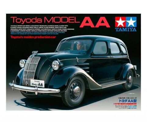 Scale model 1/24 AUTO of TOYODA MODEL AA Tamiya 24339 детальное изображение Автомобили 1/24 Автомобили