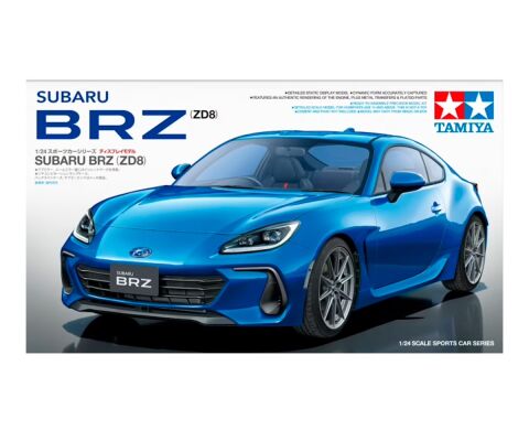 Збірна модель 1/24 Автомобіль Subaru BRZ (ZD8) Tamiya 24362 детальное изображение Автомобили 1/24 Автомобили