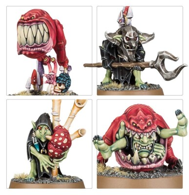 GLOOMSPITE GITZ: SQUIG HERD детальное изображение Мракобесные Гоблины Разрушение