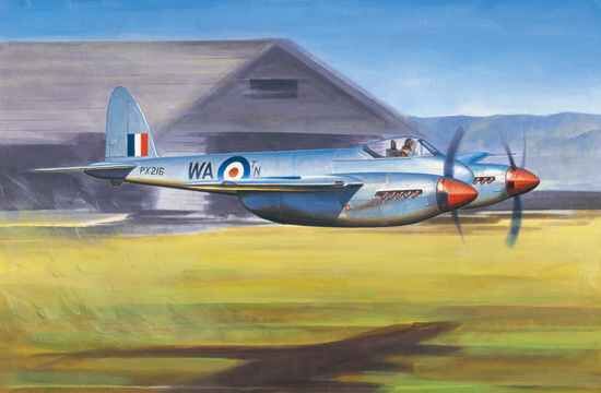 Збірна модель 1/48 Літак De Havilland &quot;Wasp&quot; F.1 Fighter Trumpeter 02893 детальное изображение Самолеты 1/48 Самолеты
