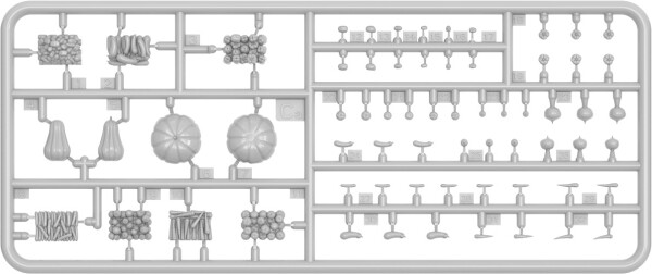 Сборная модель 1/35 Фургон Tempo A400 для доставки овощей Miniart 38049 детальное изображение Автомобили 1/35 Автомобили