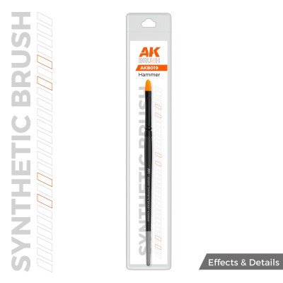 Синтетичний пензлик - hammer AK-Interactive AKB019 детальное изображение Кисти Инструменты