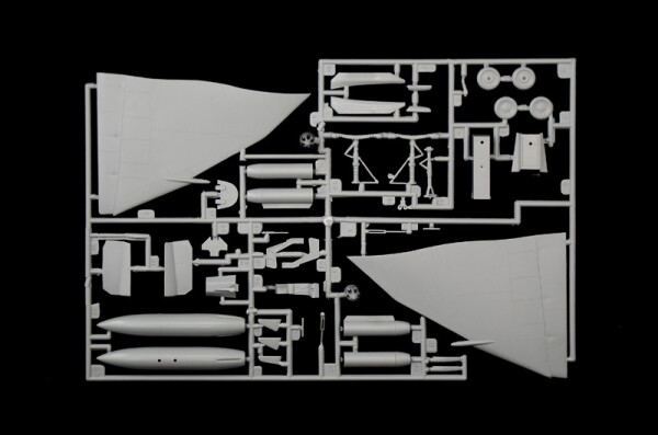 Збірна модель 1/48 Літак Saab JA 37/AJ 37 Viggen Italeri 2785 детальное изображение Самолеты 1/48 Самолеты