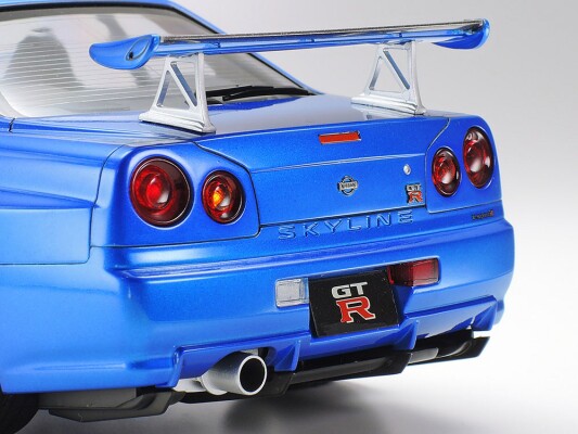 Збірна модель 1/24 Автомобіль Nissan Skyline GT-R (R34) - V.spec II Tamiya 24258 детальное изображение Автомобили 1/24 Автомобили