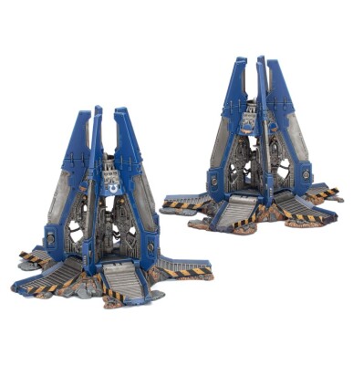 Игровой набор Warhammer 40000 - SPACE MARINES - DROP PODS детальное изображение Ультрамарины Космические Десантники