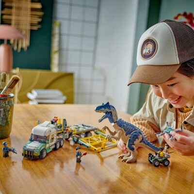 Constructor LEGO Jurassic World Dinosaur Missions: Allosaurus Transport Truck 76966 детальное изображение Jurassic Park Lego