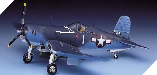 Збірна модель 1/72 Літак F4U-1 Corsair Academy 12457 детальное изображение Самолеты 1/72 Самолеты