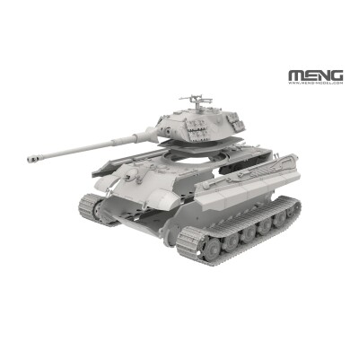 Збірна модель 1/72 Німецький танк Sd.Kfz.182 King Tiger (Porsche Turret) Meng 72-010 детальное изображение Бронетехника 1/72 Бронетехника