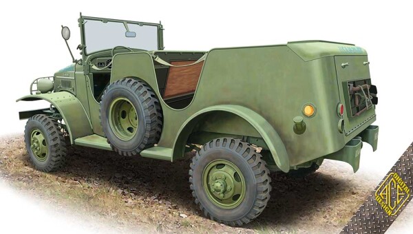 Сборная модель 1/72 1/2 тонны, полноприводный разведывательный автомобиль Command Reconnaisanse, WC детальное изображение Автомобили 1/72 Автомобили