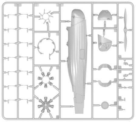 Сборная модель 1/35 FOCKE-WULF FW C.30A Grasshopper (Ранняя серия) Miniart 41012 детальное изображение Вертолеты 1/35 Вертолеты