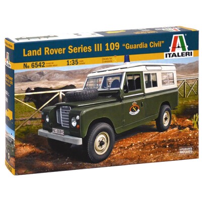 Збірна модель 1/35 Автомобіль Land Rover 109 &quot;Громадська гвардія&quot; Series III Italeri 6542 детальное изображение Автомобили 1/35 Автомобили