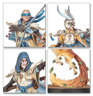 Игровой набор - WARHAMMER UNDERWORLDS: THYRIELLE'S ZEPHYRITES детальное изображение Warhammer Underworlds WARHAMMER Age of Sigmar