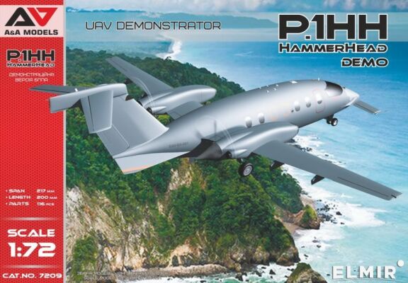 P.1HH HammerHead Demo UAV детальное изображение Самолеты 1/72 Самолеты