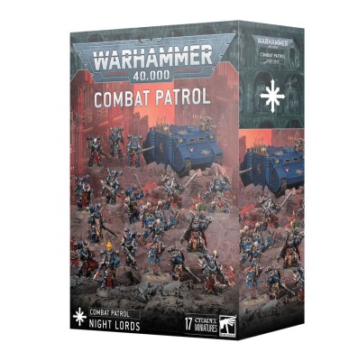 Ігровий набір Warhammer 40000 - CHAOS SPACE MARINES - COMBAT PATROL: NIGHT LORDS детальное изображение Космический Десант Хаоса Армии Хаоса