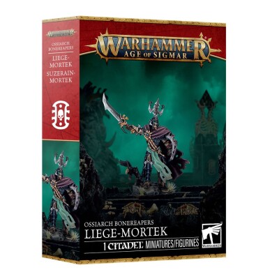 Ігровий набір Warhammer AGE OF SIGMAR - OSSIARCH BONEREAPERS - LIEGE-MORTEK детальное изображение Мёртвые Костетрясы Смерть
