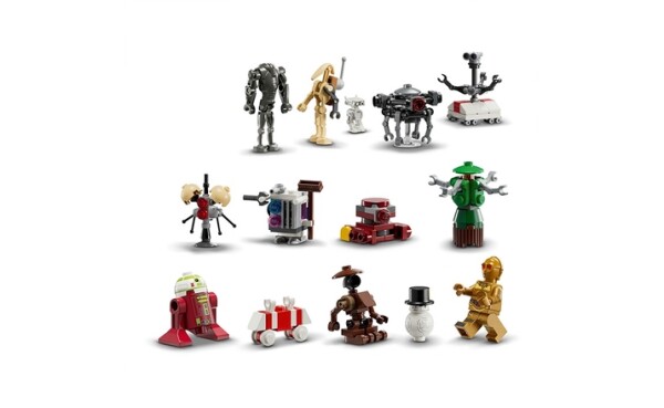 Конструктор LEGO Star Wars Адвент календарь (2025) 75418 детальное изображение Star Wars Lego