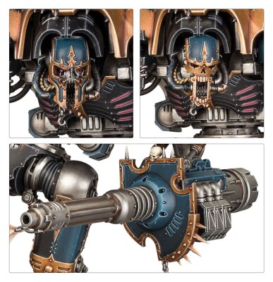 Ігровий набір Warhammer 40000: CHAOS KNIGHTS - CHAOS KNIGHT RUINATOR детальное изображение Рыцари Хаоса Армии Хаоса