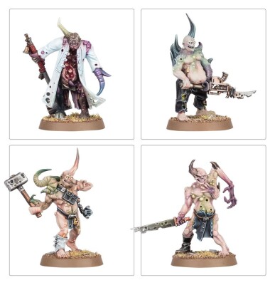 Ігровий набір Warhammer 40000 - DEATH GUARD BATTLEFORCE - VILE VECTORIUM детальное изображение Гвардия Смерти Армии Хаоса