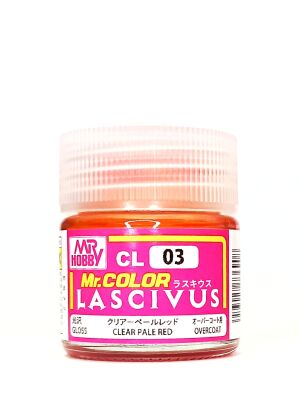 Mr. Color Lascivus (10 ml) Pale Clear Red / Блідо-червоний (Прозорий глянсовий) детальное изображение Акриловые краски Краски