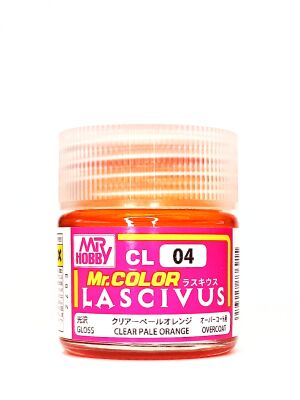Mr. Color Lascivus (10 ml) Pale Clear Orange / Блідо-жовтогарячий (Прозорий глянсовий) детальное изображение Акриловые краски Краски