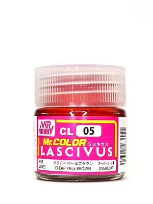 Mr. Color Lascivus (10 ml) Pale Clear Brown / Блідо-коричневий (Прозорий глянсовий) детальное изображение Акриловые краски Краски