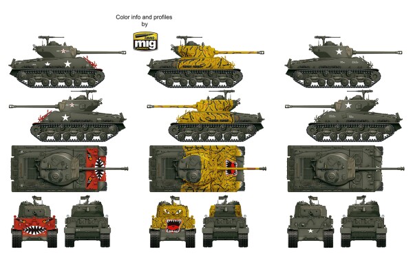 Збірна модель 1/35 Танк M4A3 76W HVSS Sherman (Корейська війна) Rye Field Model RM-5049 детальное изображение Бронетехника 1/35 Бронетехника