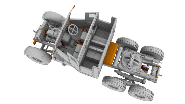 Сборная модель танка-транспортера Scammell Pioneer с прицепом TRCU30 детальное изображение Автомобили 1/72 Автомобили