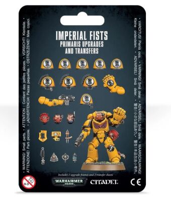 IMPERIAL FISTS - PRIMARIS UPGRADES AND TRANSFERS 99070101075 детальное изображение Имперские кулаки WARHAMMER 40,000