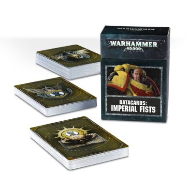 DATACARDS: IMPERIAL FISTS (ENGLISH) детальное изображение Имперские кулаки WARHAMMER 40,000
