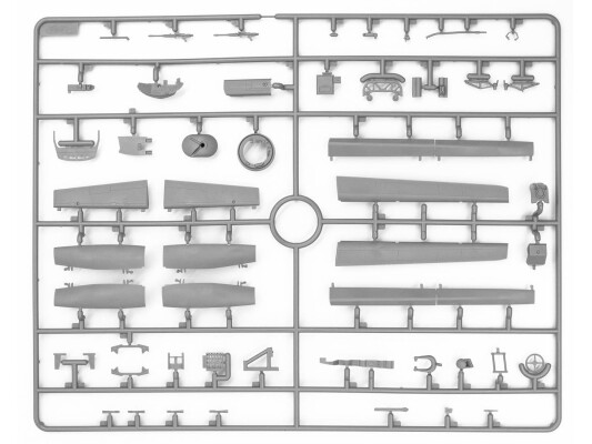 Збірна модель 1/48 Німецький бомбардувальник Do 217M-1 ICM 48274 детальное изображение Самолеты 1/48 Самолеты