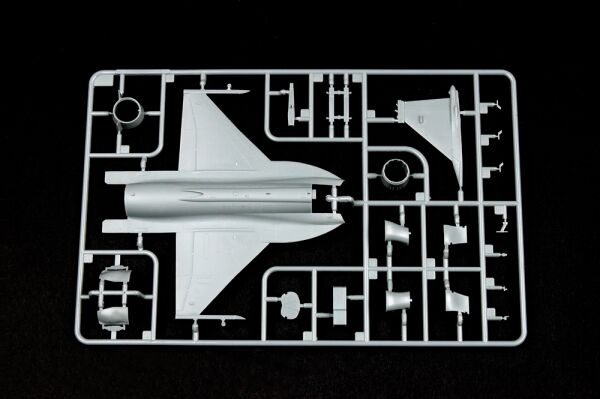 Збірна модель китайсько-пакистанського літака FC-1 Fierce Dragon детальное изображение Самолеты 1/72 Самолеты