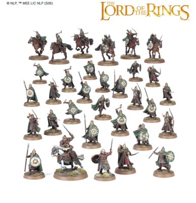 Ігровий набір LORD OF THE RINGS. MIDDLE-EARTH SBG: ROHAN BATTLEHOST детальное изображение The Lord of the Rings 