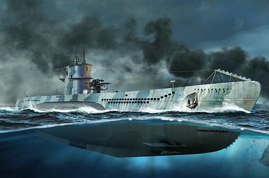 Німецький підводний човен DKM Type VII-C детальное изображение Подводный флот Флот
