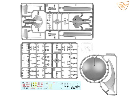 Збірна модель 1/72 БПЛА Bayraktar TB2 Армія України Clear Prop 72033 детальное изображение БПЛА Авиация